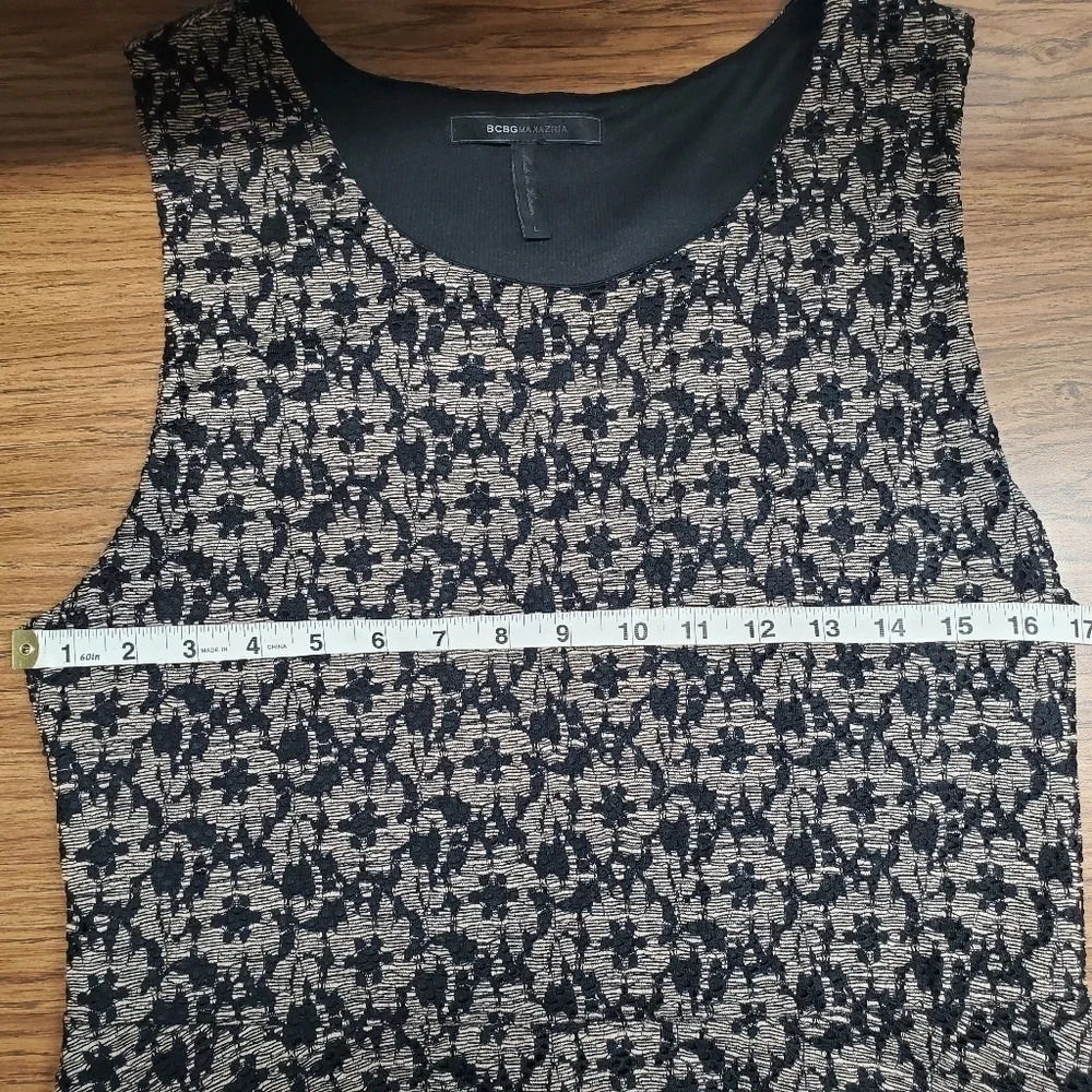 BCBGMAXAZRIA Women's A-Line Knit Dress Sz L - Picture 11 of 15